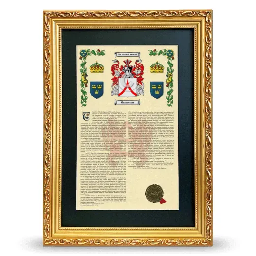 Gustavsen Deluxe Armorial Framed - Gold