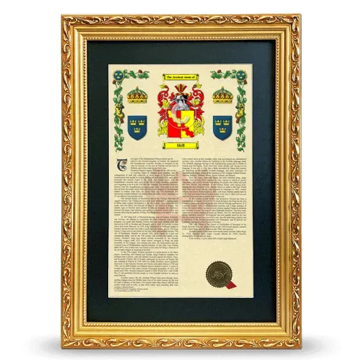 Häll Deluxe Armorial Framed - Gold