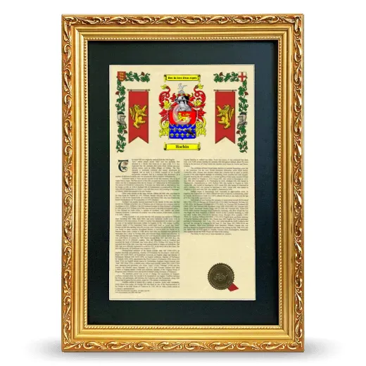 Hochin Deluxe Armorial Framed - Gold