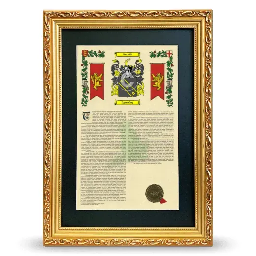 Ipperslay Deluxe Armorial Framed - Gold