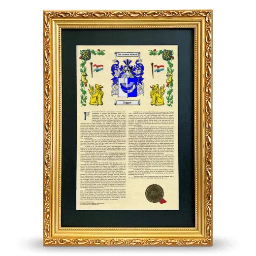 Jagger Deluxe Armorial Framed - Gold