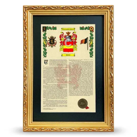 Jausse Deluxe Armorial Framed - Gold