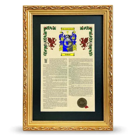 Jenkane Deluxe Armorial Framed - Gold