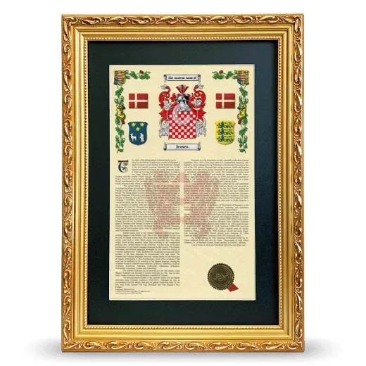 Jensen Deluxe Armorial Framed - Gold