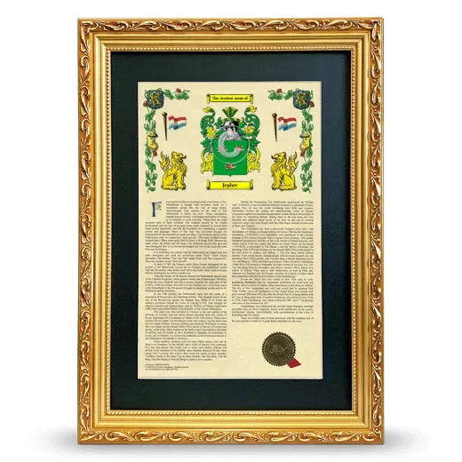 Jepher Deluxe Armorial Framed - Gold