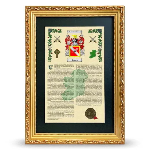 Kannen Deluxe Armorial Framed - Gold