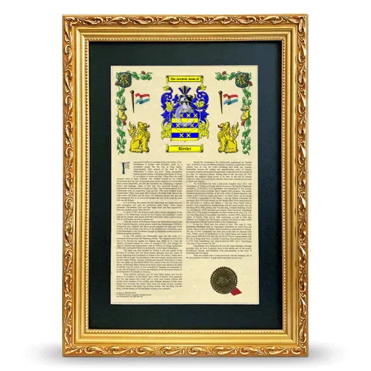 Kieviet Deluxe Armorial Framed - Gold