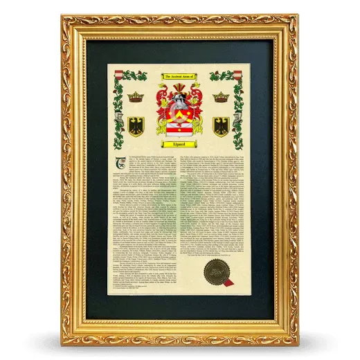 Lipard Deluxe Armorial Framed - Gold