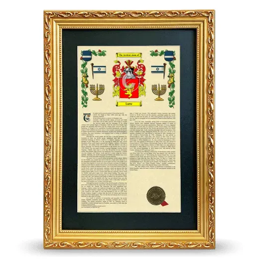 Loew Deluxe Armorial Framed - Gold