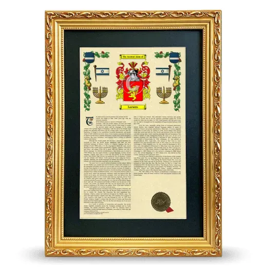 Loewen Deluxe Armorial Framed - Gold