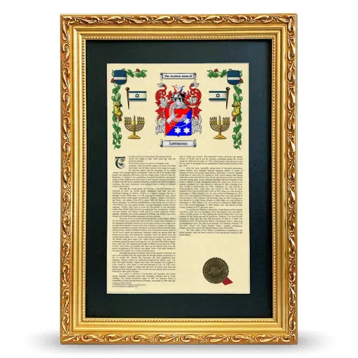 Lottmann Deluxe Armorial Framed - Gold