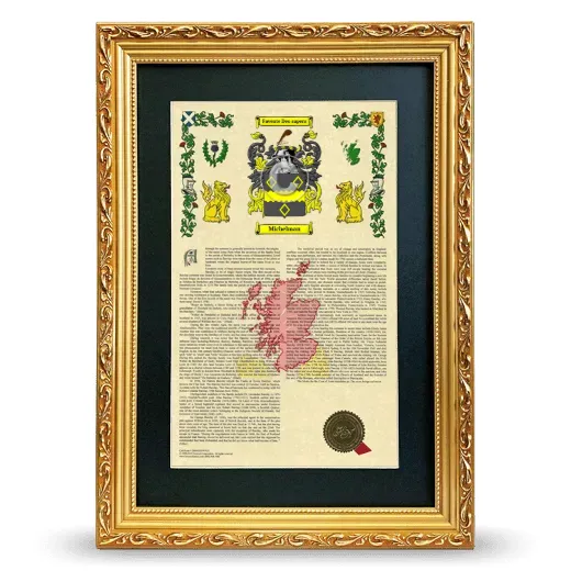 Michelman Deluxe Armorial Framed - Gold