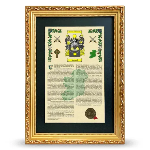 Morand Deluxe Armorial Framed - Gold