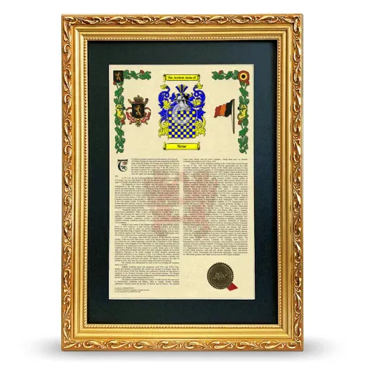 Nene Deluxe Armorial Framed - Gold