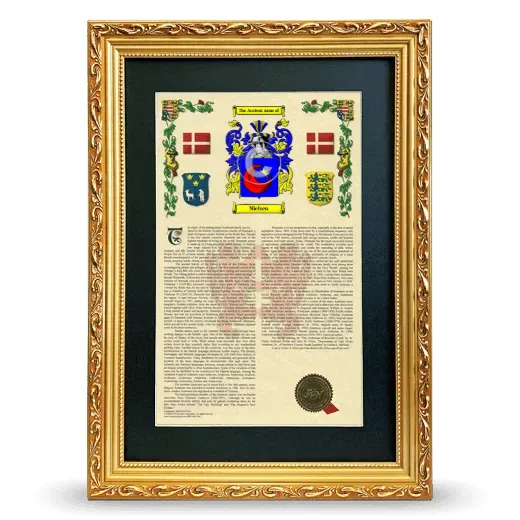 Nielsen Deluxe Armorial Framed - Gold