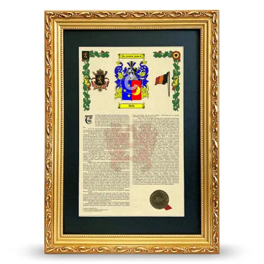 Nofs Deluxe Armorial Framed - Gold