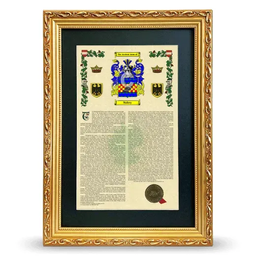 Noltey Deluxe Armorial Framed - Gold