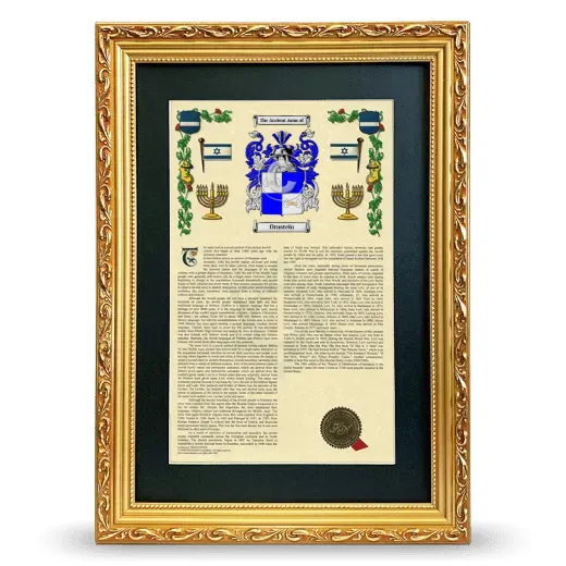 Ornstein Deluxe Armorial Framed - Gold