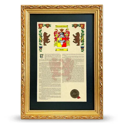 Pavlov Deluxe Armorial Framed - Gold
