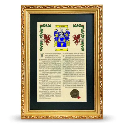 Phin Deluxe Armorial Framed - Gold