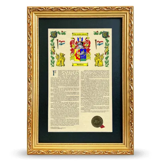 Riedstra Deluxe Armorial Framed - Gold