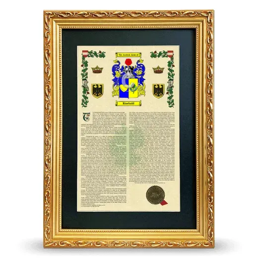 Rinehold Deluxe Armorial Framed - Gold