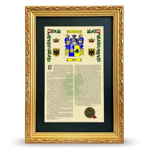 Rohm Deluxe Armorial Framed - Gold