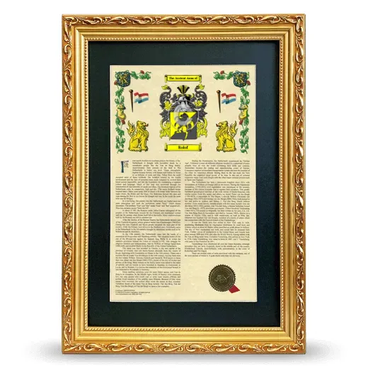 Rolof Deluxe Armorial Framed - Gold