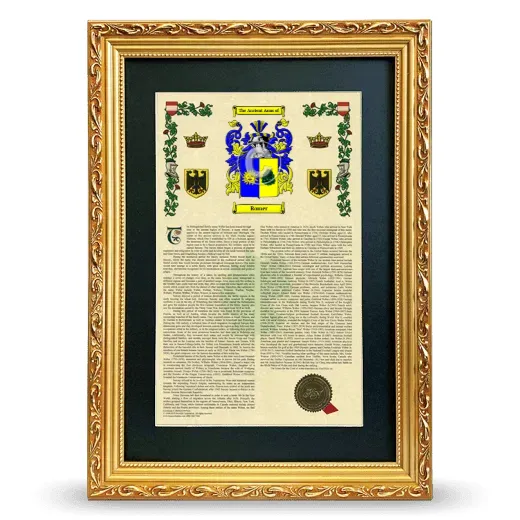 Romer Deluxe Armorial Framed - Gold