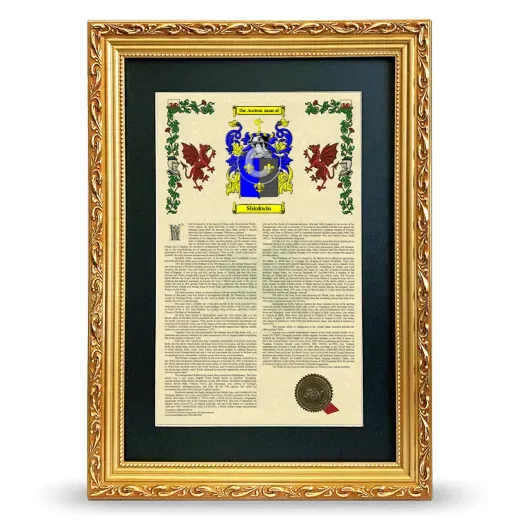 Shinkwin Deluxe Armorial Framed - Gold