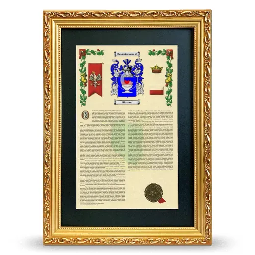 Skrobot Deluxe Armorial Framed - Gold