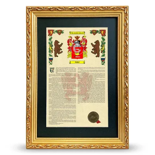Sokol Deluxe Armorial Framed - Gold