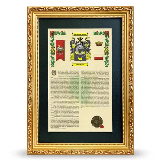 Stankovic Deluxe Armorial Framed - Gold