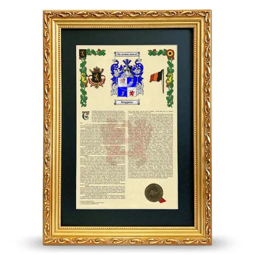 Stappens Deluxe Armorial Framed - Gold
