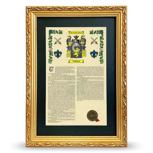 Taillebois Deluxe Armorial Framed - Gold