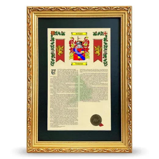 Tenneson Deluxe Armorial Framed - Gold