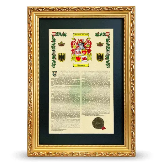 Thomann Deluxe Armorial Framed - Gold