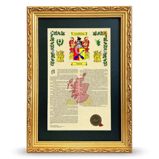Torrent Deluxe Armorial Framed - Gold