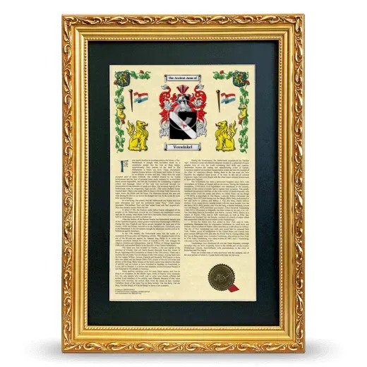 Voswinkel Deluxe Armorial Framed - Gold