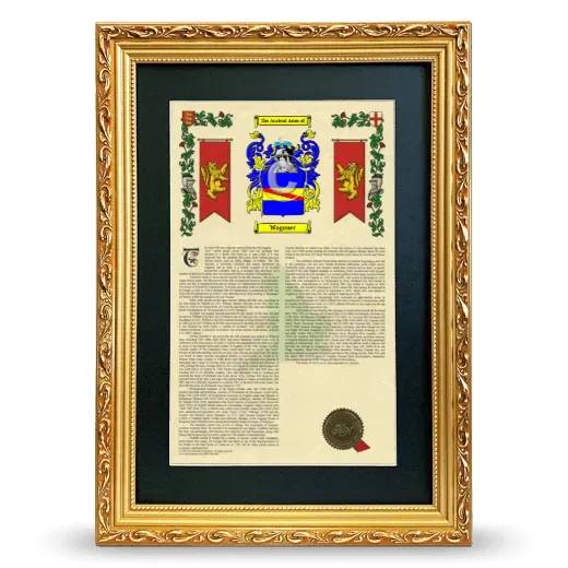 Waganer Deluxe Armorial Framed - Gold
