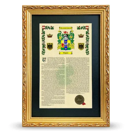 Wagner Deluxe Armorial Framed - Gold