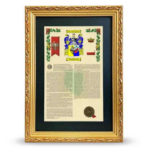 Wernikowski Deluxe Armorial Framed - Gold