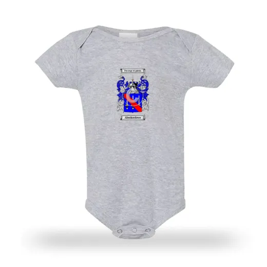 Aberkerdowe Grey Baby One Piece