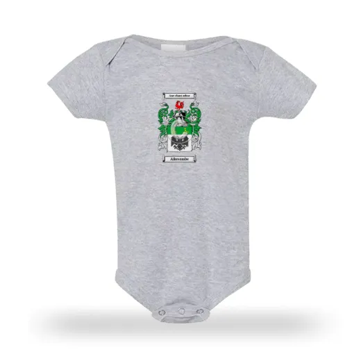 Aikesombe Grey Baby One Piece
