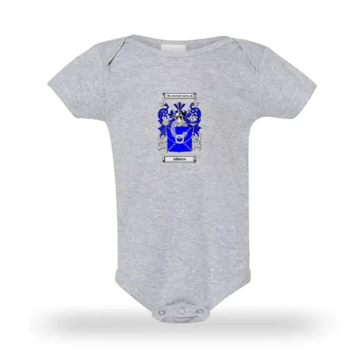 Alberto Grey Baby One Piece