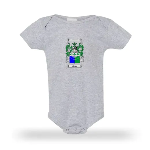 Albino Grey Baby One Piece