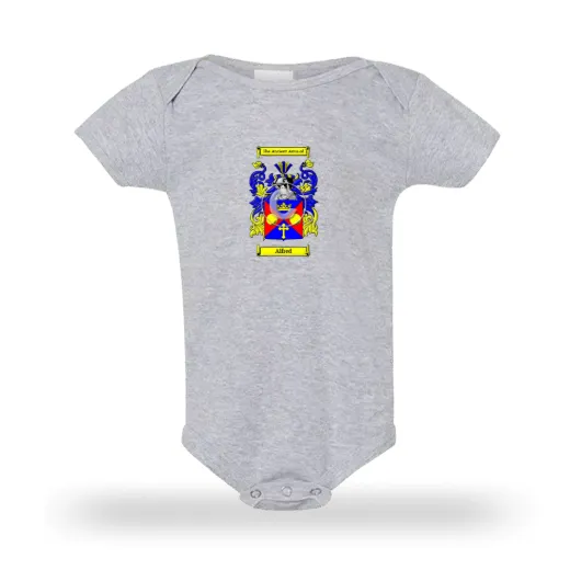 Alfred Grey Baby One Piece