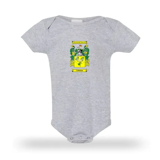 Cademan Grey Baby One Piece