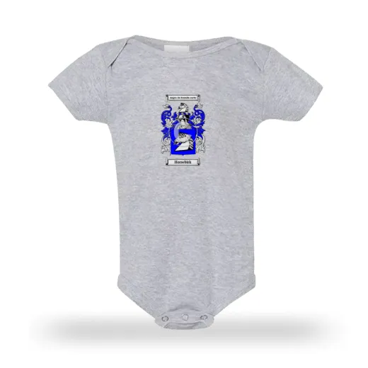 Horsebirk Grey Baby One Piece