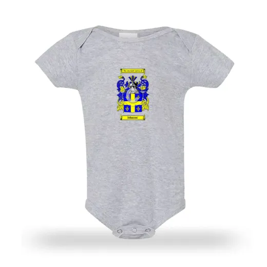 Johnson' Grey Baby One Piece